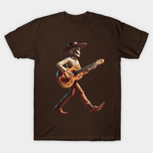 skull guitar T-Shirt